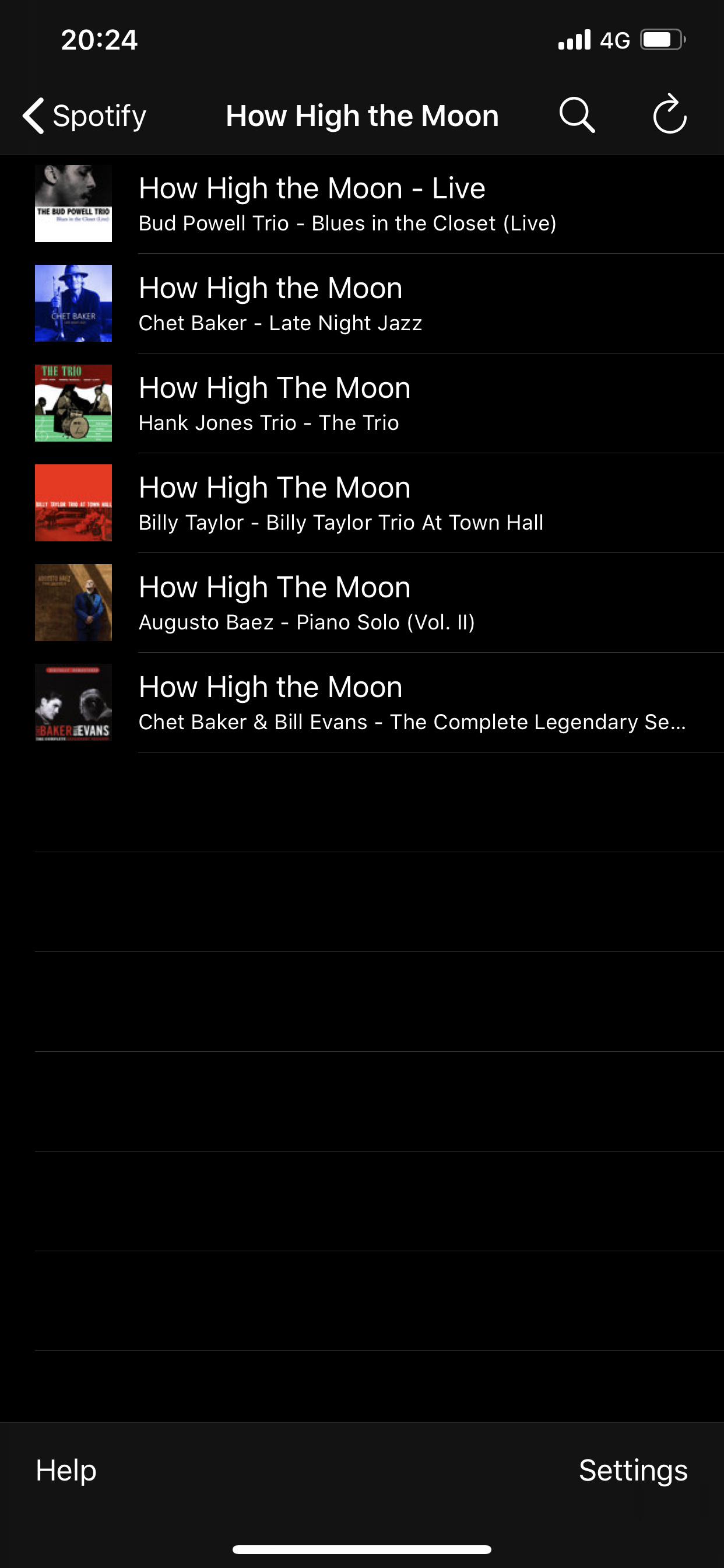 How High The Moon Playlist.PNG